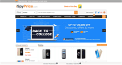 Desktop Screenshot of ispyprice.com